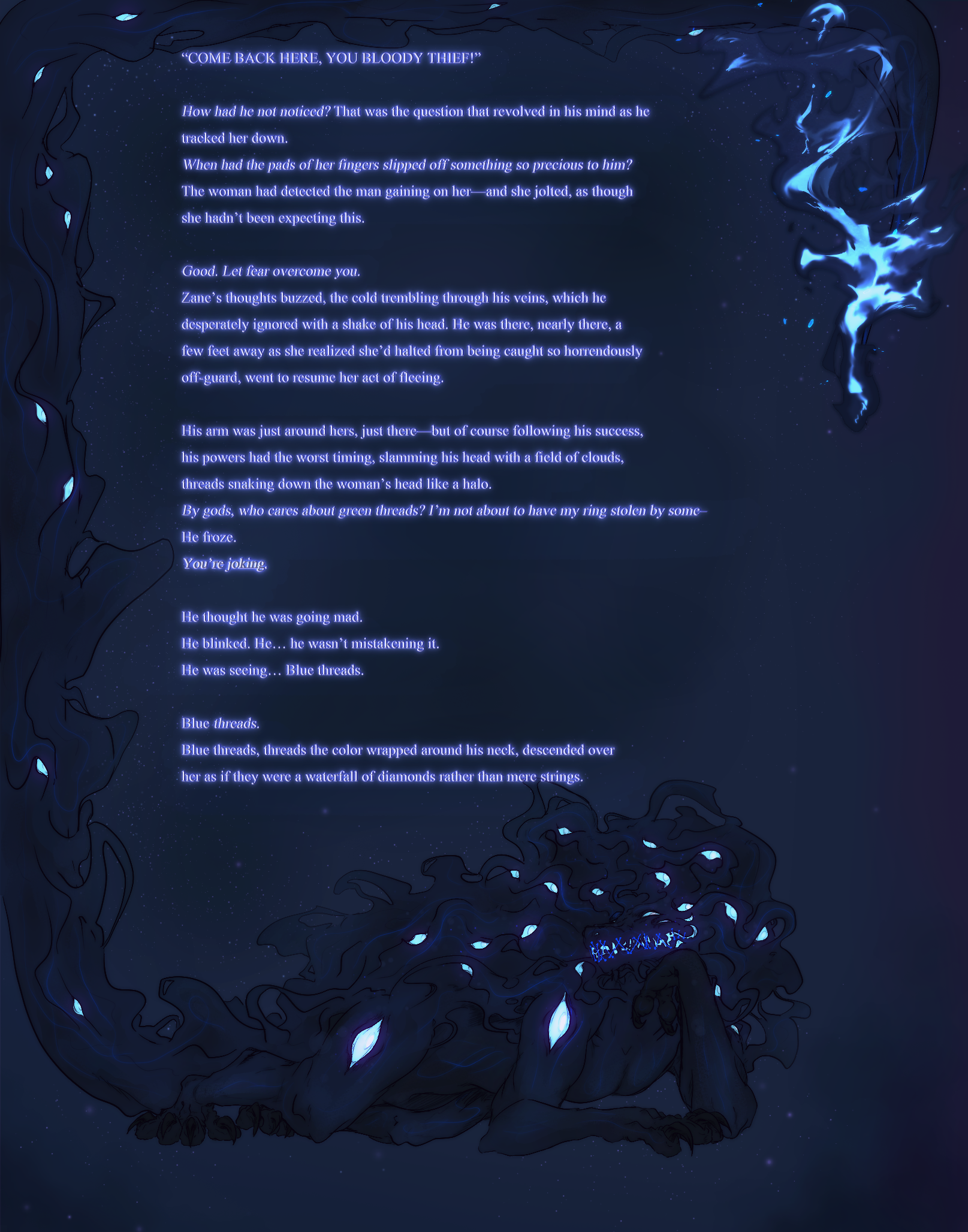 Blue Threads